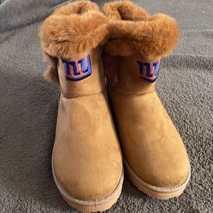 Womens New York Giants “Fuggs”  furry boots